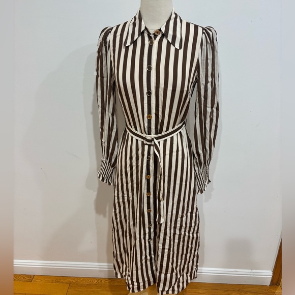 L.K. Bennett Emelia Shirt Dress, Size: 4 - Picture 12 of 12
